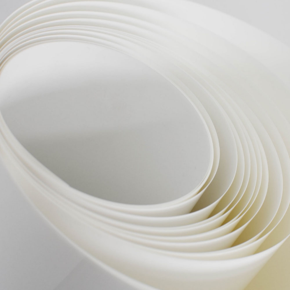 Placa trasera blanca recubierta de doble cara